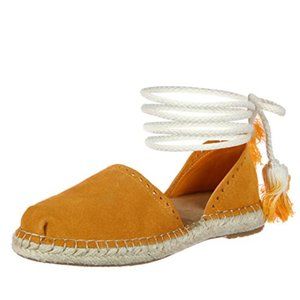 TOMS Women's Katalina Flats Casual - Orange - Size 7.5 (US)